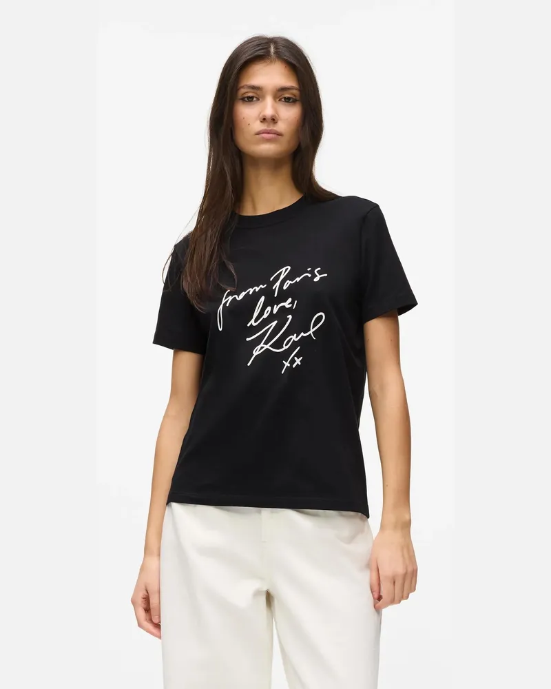 Karl Lagerfeld Damen, Schwarz, Größe Schwarz