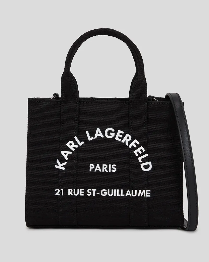 Karl Lagerfeld Rue St-guillaume Mini Tote-bag, Frau, Schwarz, Größe Schwarz
