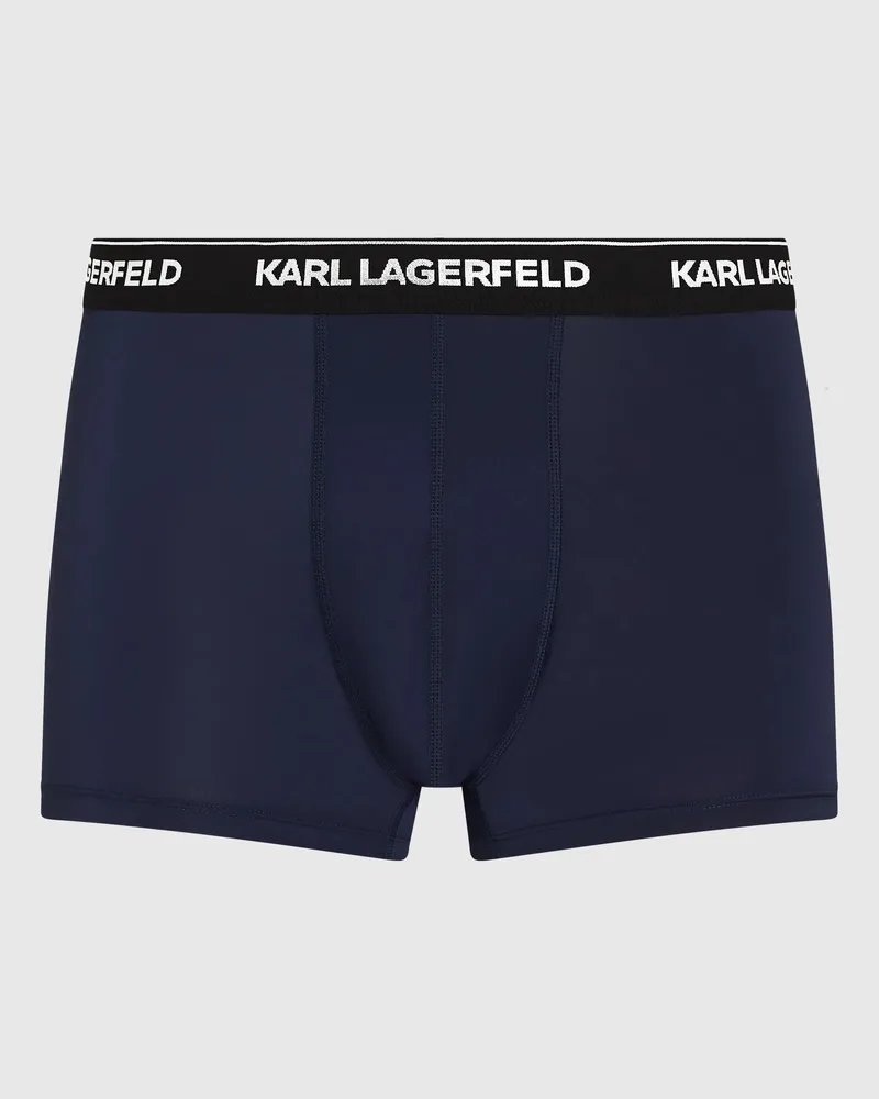 Karl Lagerfeld Micro-boxershorts Mit Logo – 3er-pack, Herren, Peacoat, Größe Peacoat