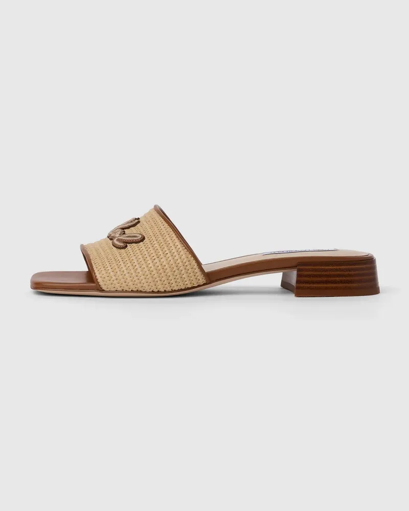 Karl Lagerfeld Petalo Ii Sandalen Mit Absatz, Damen, Natur, Größe Natur