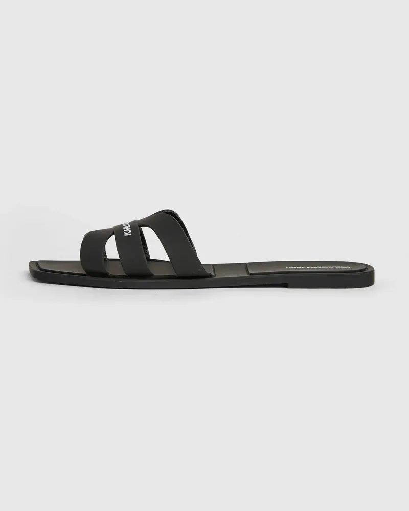 Karl Lagerfeld Jelly-slippers, Damen, Schwarz, Größe Schwarz