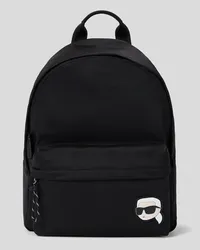 Karl Lagerfeld K/ikonik klassik Rucksack aus Nylon, Mann, Schwarz Schwarz