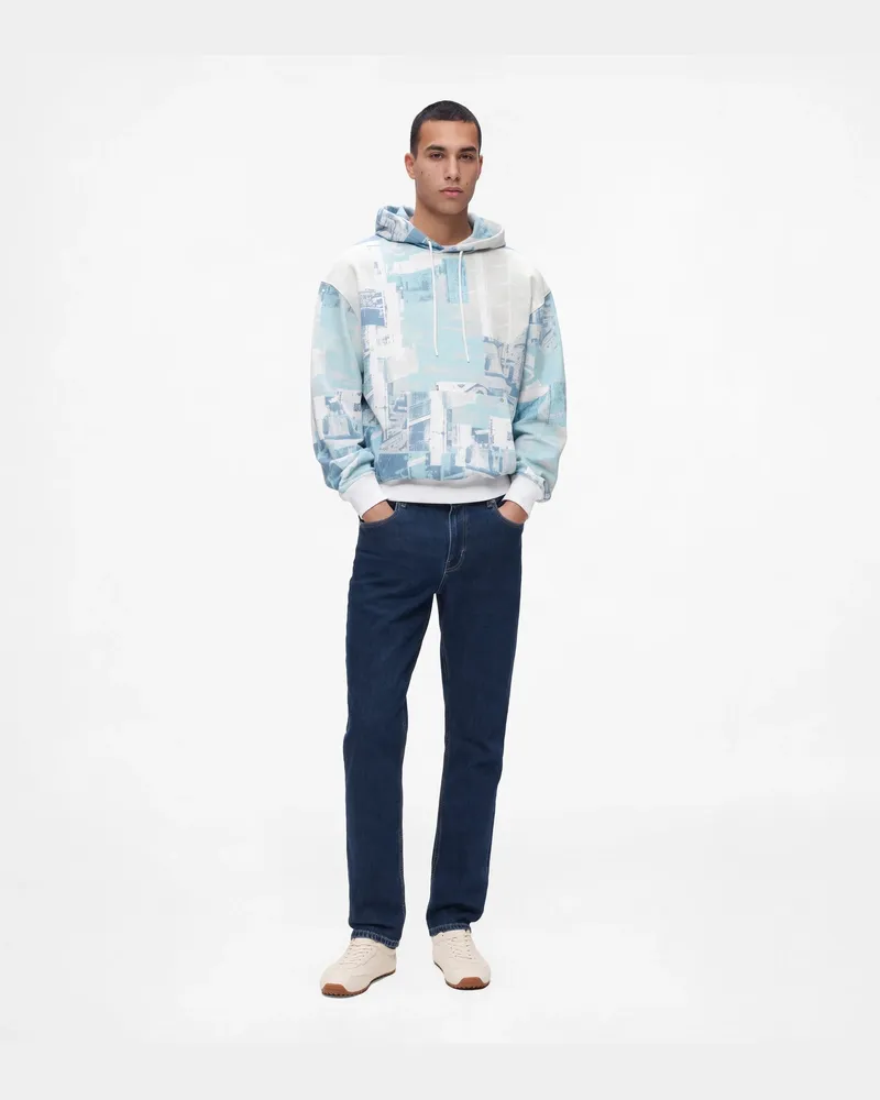 Karl Lagerfeld Slim-jeans In Dunkelblau, Male, Dunkelblau, Size Blue