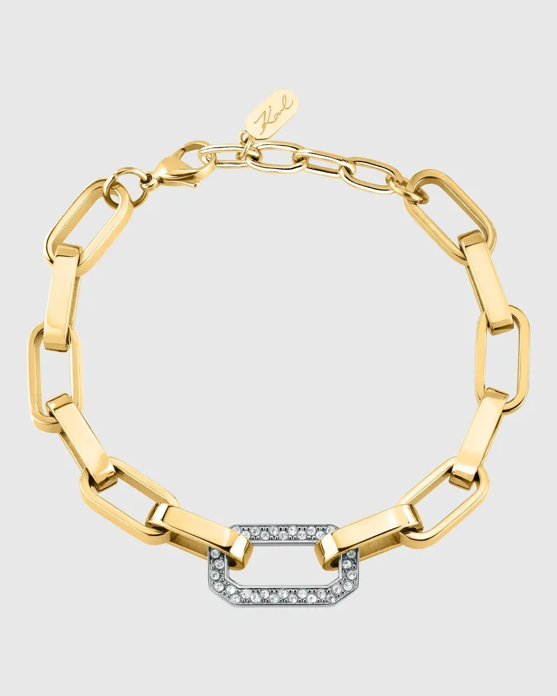 Karl Lagerfeld Goldkettengliederarmband, Female, Gold, Size Gold