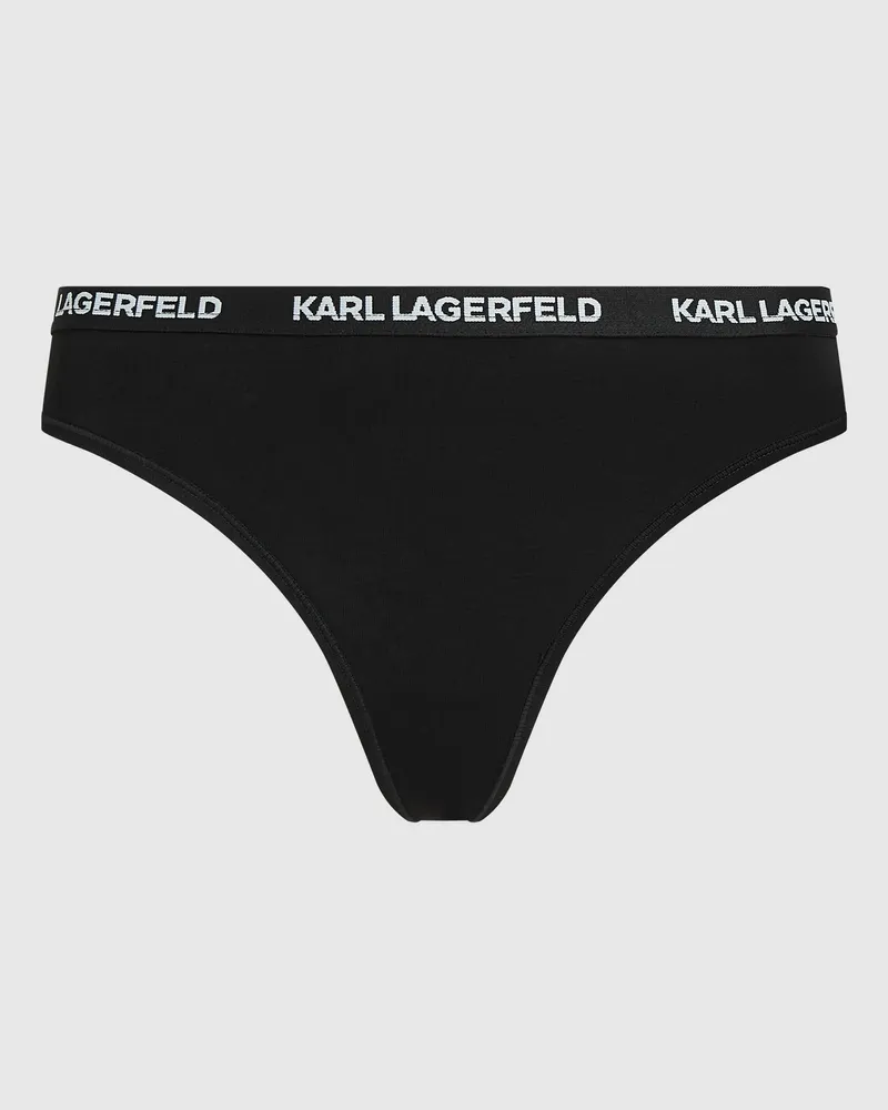 Karl Lagerfeld Logo-tanga Mit Multiband-design - 7er Pack, Damen, Mehrfarbig, Größe Mehrfarbig