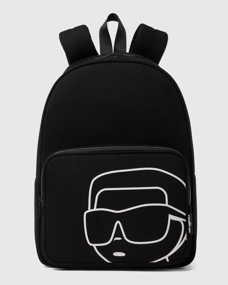 Karl Lagerfeld Ikon Rucksack Für Jungenunisex, Schwarz, Size Black