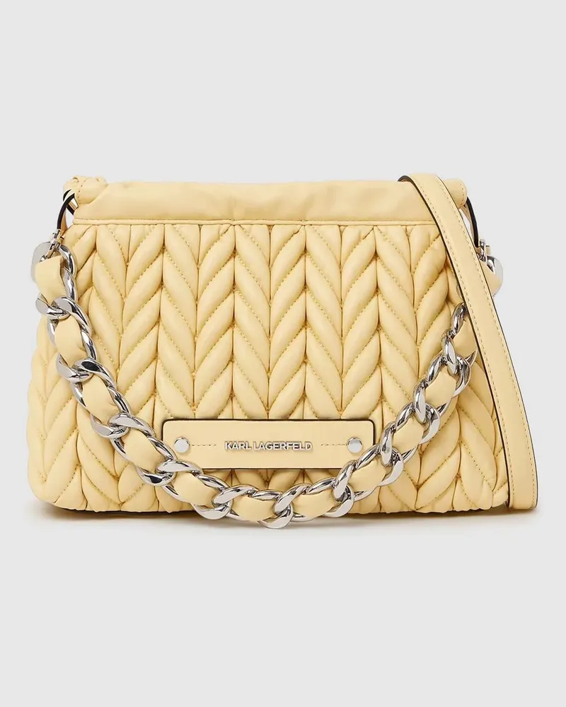 Karl Lagerfeld K/weave Ketten-umhängetasche, Damen, Patch-logo, Größe Patch-logo
