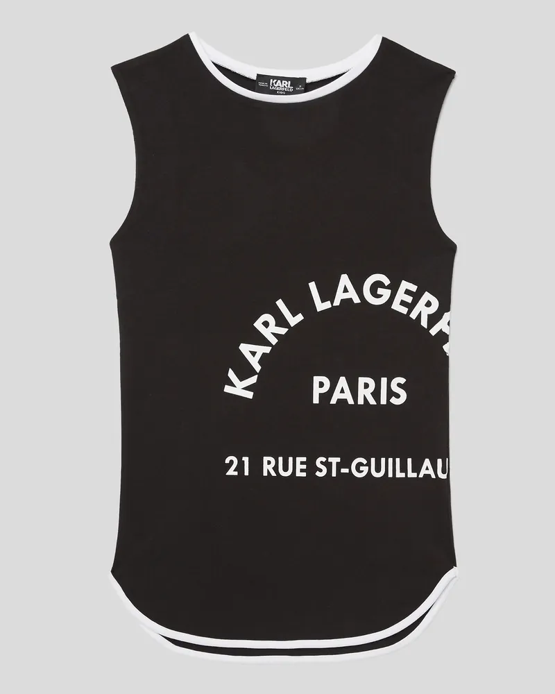 Karl Lagerfeld Rue st-guillaume-kleid Für Mädchen, unisex, Schwarz, Größe Schwarz