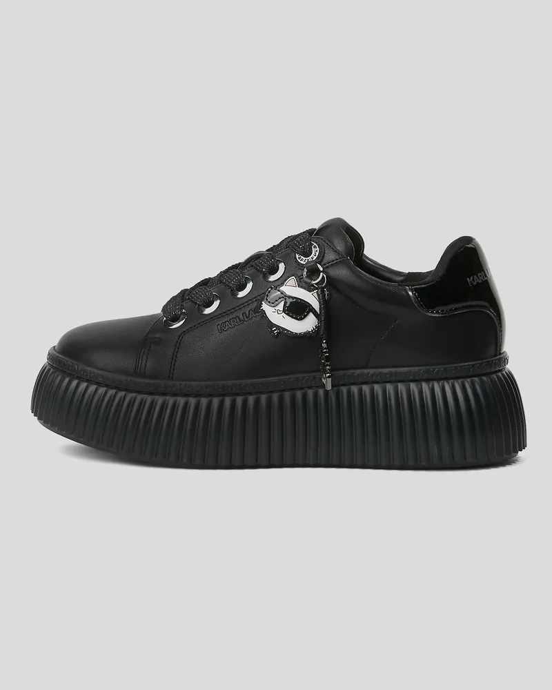 Karl Lagerfeld Ikon nft kreeper sneaker, Frau, Schwarz, Größe Schwarz