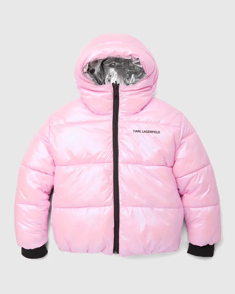 Karl Lagerfeld Mädchen Wende-steppjacke, Größe 