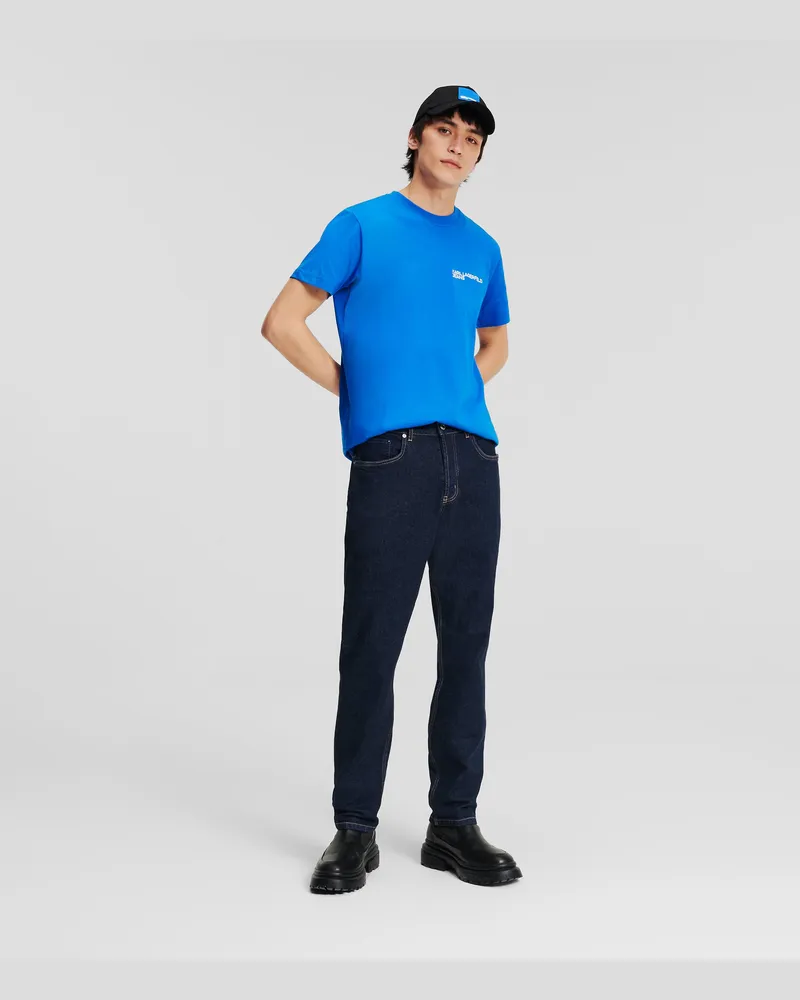 Karl Lagerfeld Schmal Zulaufende Jeans, Mann, RINSE BLUE, Größe Rinse