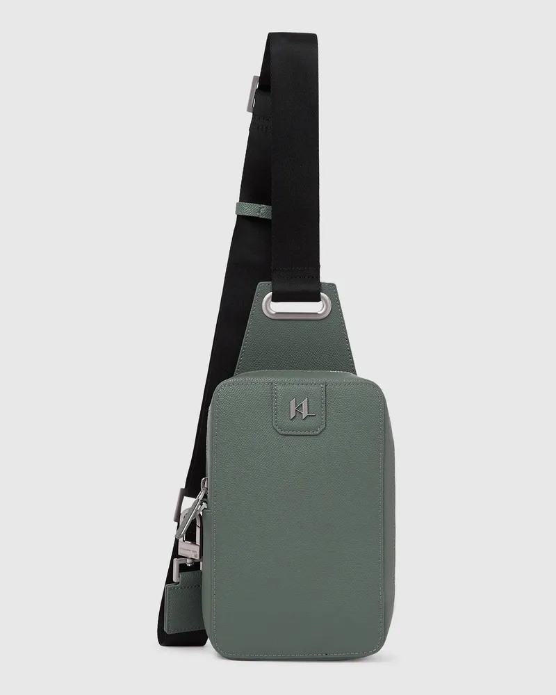 Karl Lagerfeld K/monogram Slingbag, Herren, Magnet, Größe Magnet