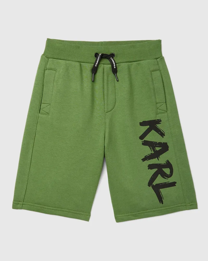 Karl Lagerfeld Graffiti-shorts Für Jungen, Grün, Größe Grün