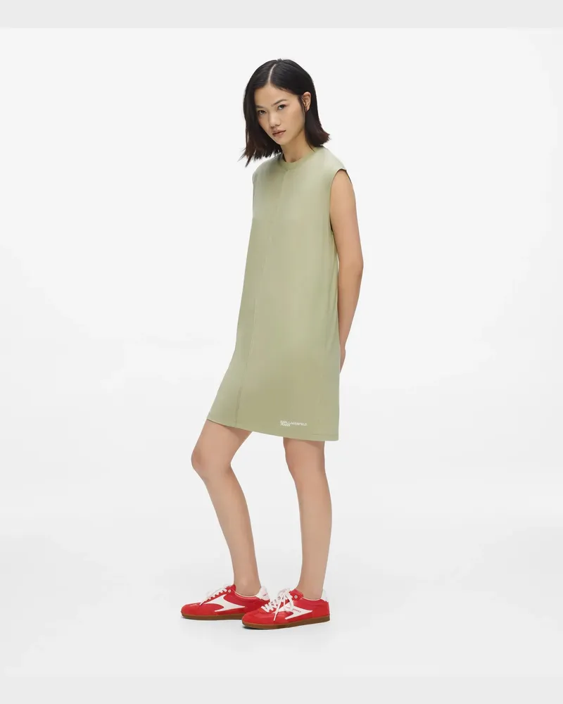 Karl Lagerfeld Tanktop-kleid Mit Biesen, Damen, Tee, Größe Tee