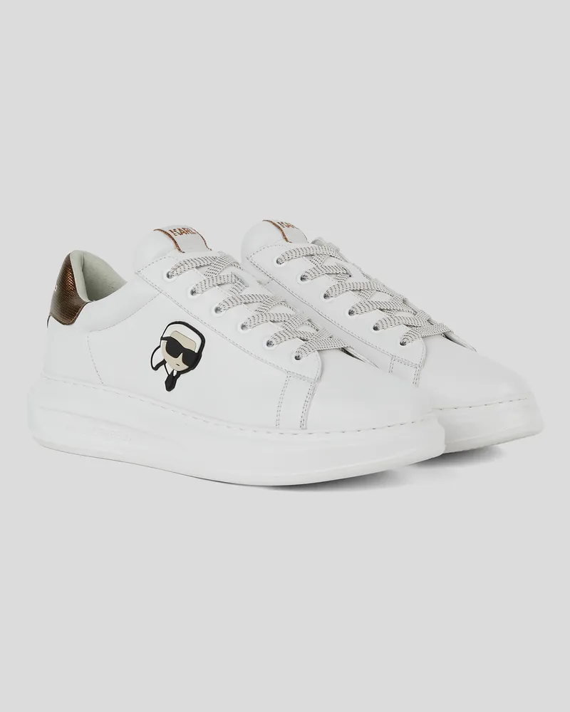 Karl Lagerfeld Ikon nft kapri-sneaker, Mann, Weiss, Größe Weiss