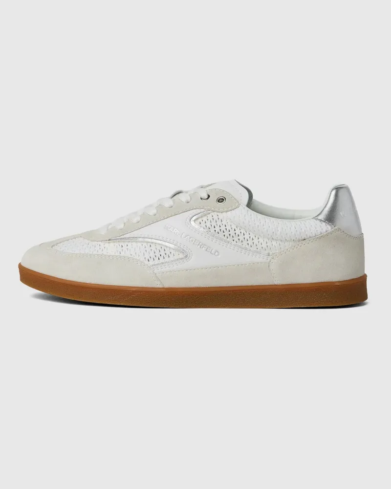 Karl Lagerfeld Exklusive Kandidate Mesh-sneakers, Damen, Weiss, Größe Weiss