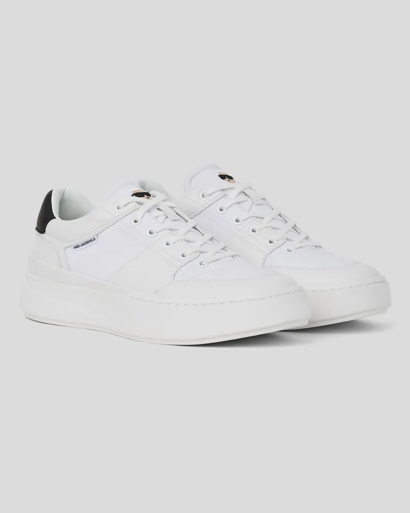 Karl Lagerfeld Kronos Sneakers, Mann, Weiss, Größe Weiss