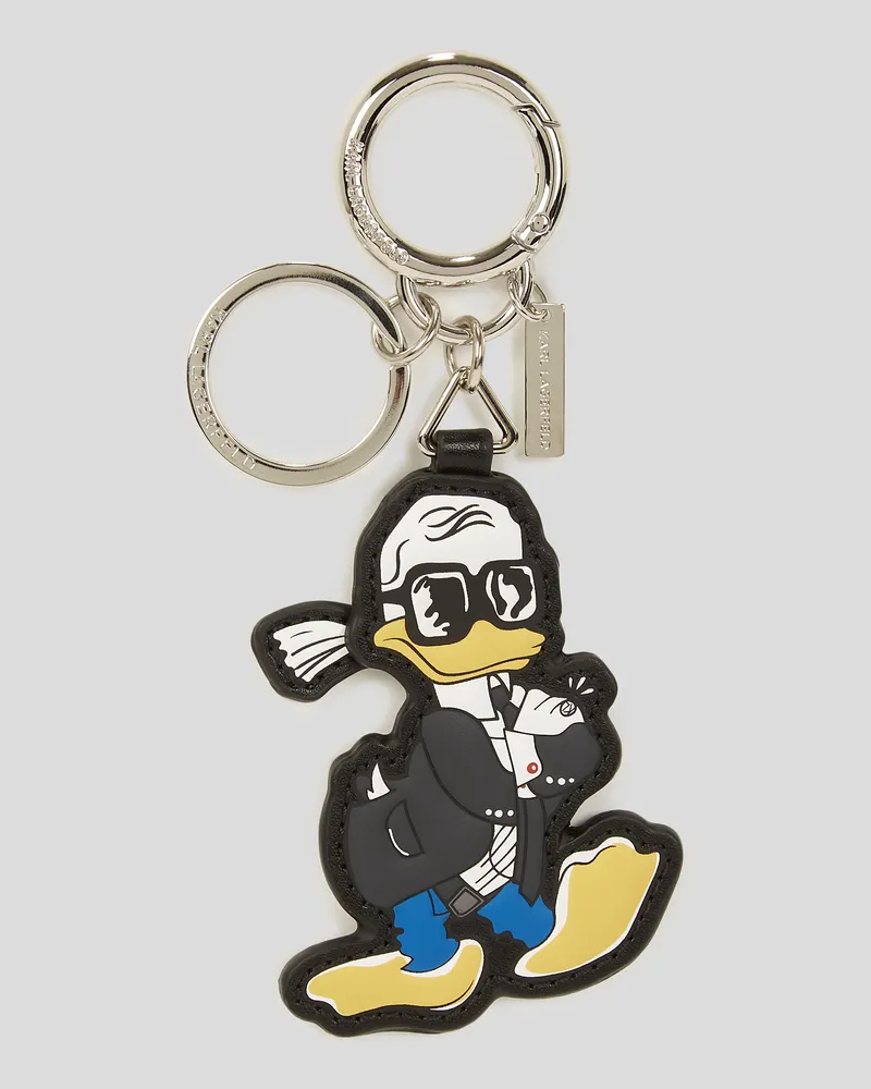 Karl Lagerfeld Disney X Kl Schlüsselanhänger, Mann, Schwarz, Größe Schwarz