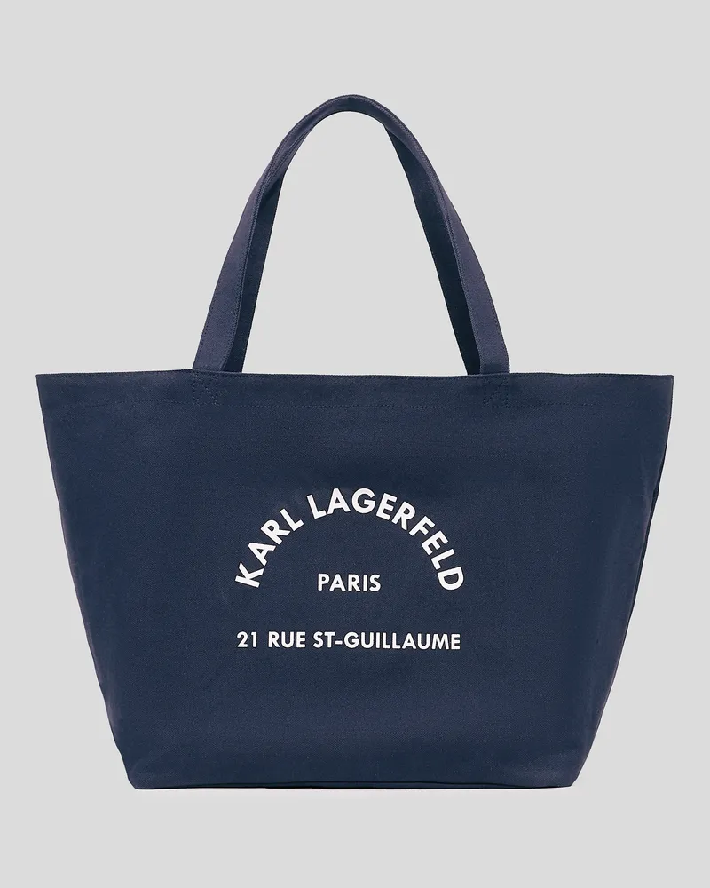 Karl Lagerfeld Rue St-guillaume Shopper, Frau, Schwarz Iris, Größe Schwarz