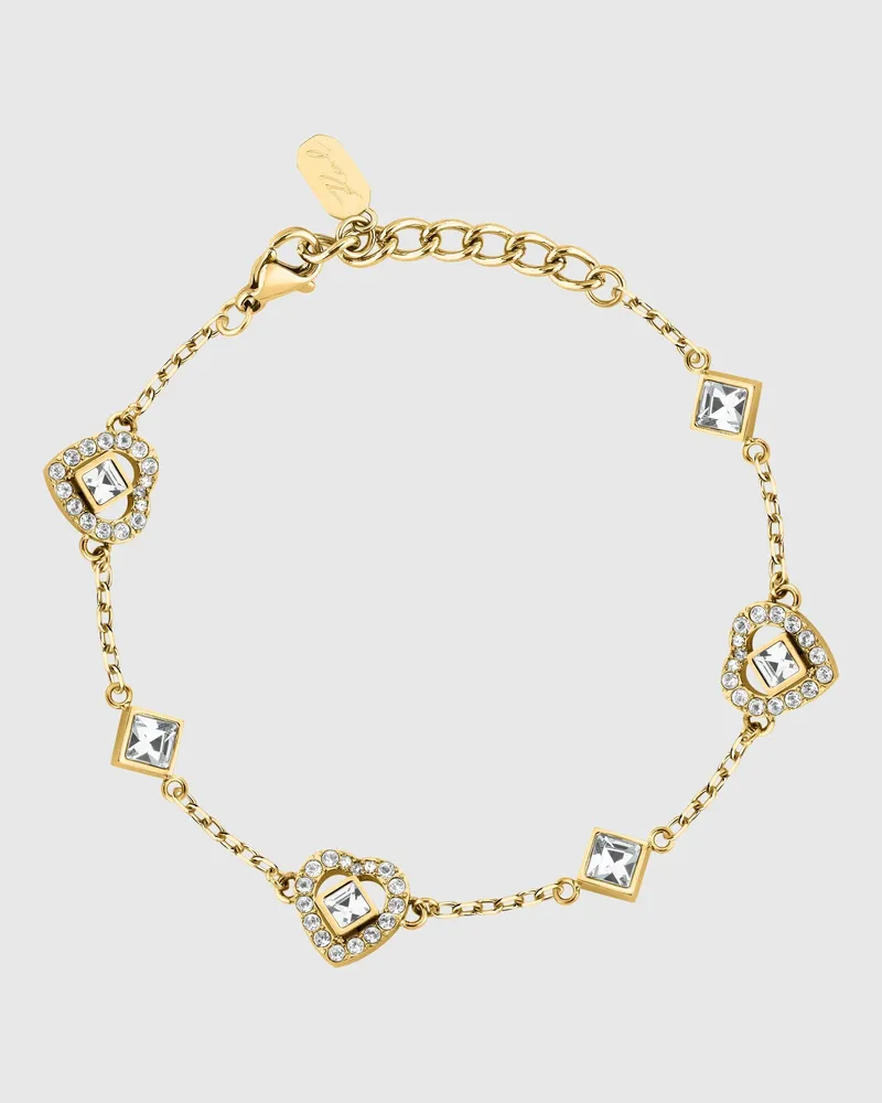 Karl Lagerfeld Goldherz-armband, Female, Gold, Size Gold