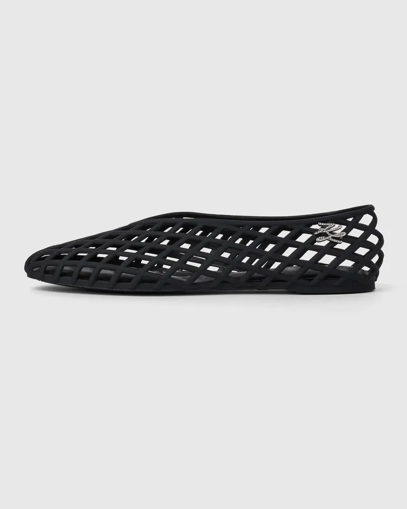 Karl Lagerfeld Jelly-ballerinas, Damen, Schwarz, Größe Schwarz