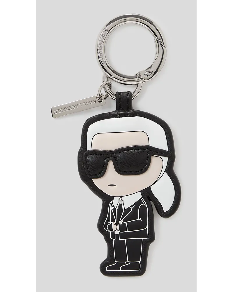 Karl Lagerfeld K/ikonik karl Schlüsselanhänger, Frau, Schwarz Schwarz