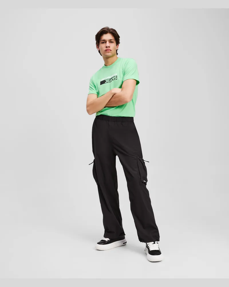 Karl Lagerfeld Cargo Hosen, Mann, Schwarz, Größe Schwarz