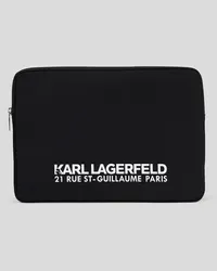 Karl Lagerfeld Rue st-guillaume Grosse Tasche, Mann, Schwarz Schwarz