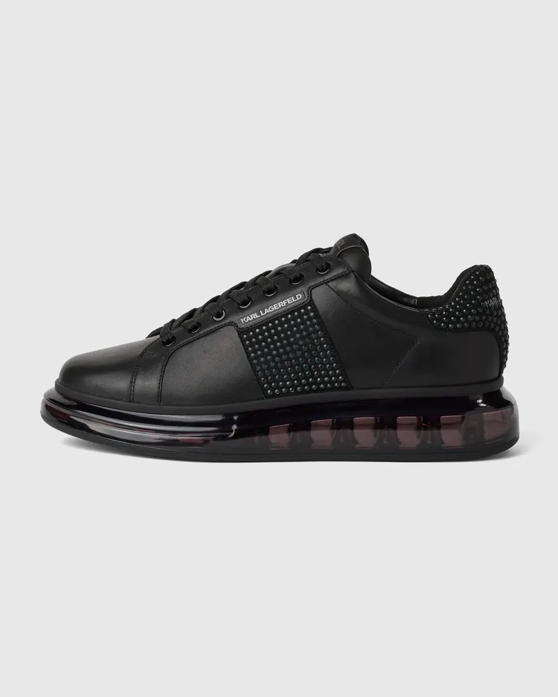 Karl Lagerfeld Kapri Kushion Sneakers Mit Strass, Herren, Schwarz, Größe Schwarz