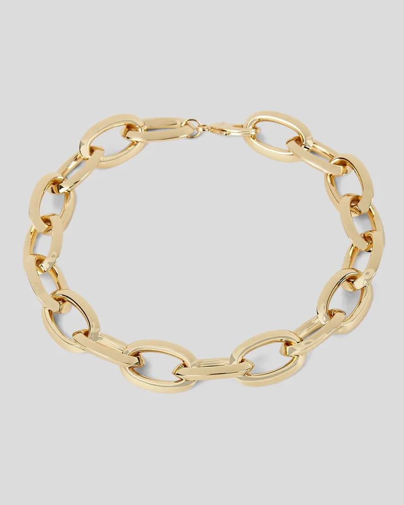 Karl Lagerfeld K/chain halskette, Frau, Gold Gold