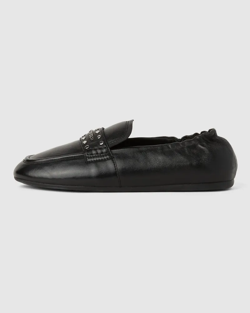 Karl Lagerfeld Marlee Loafer Mit Nieten, Damen, Schwarz/silber, Größe Schwarz