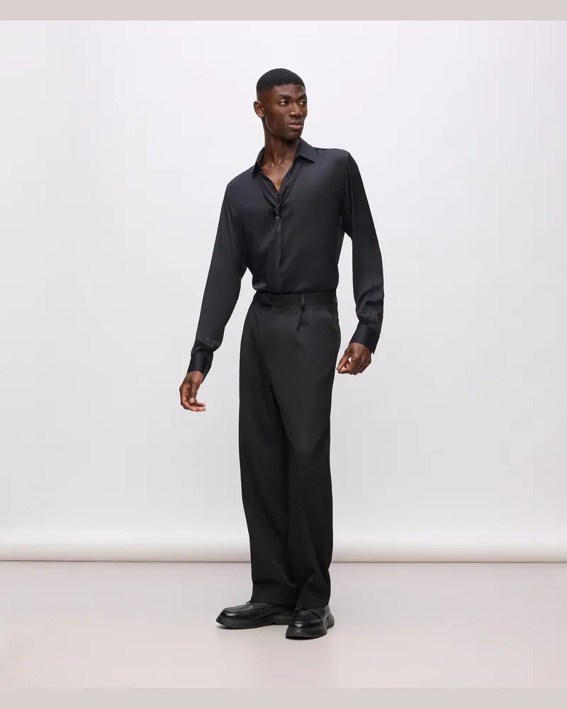 Karl Lagerfeld Kl Studio Couture-hose, Herren, Schwarz, Größe Schwarz