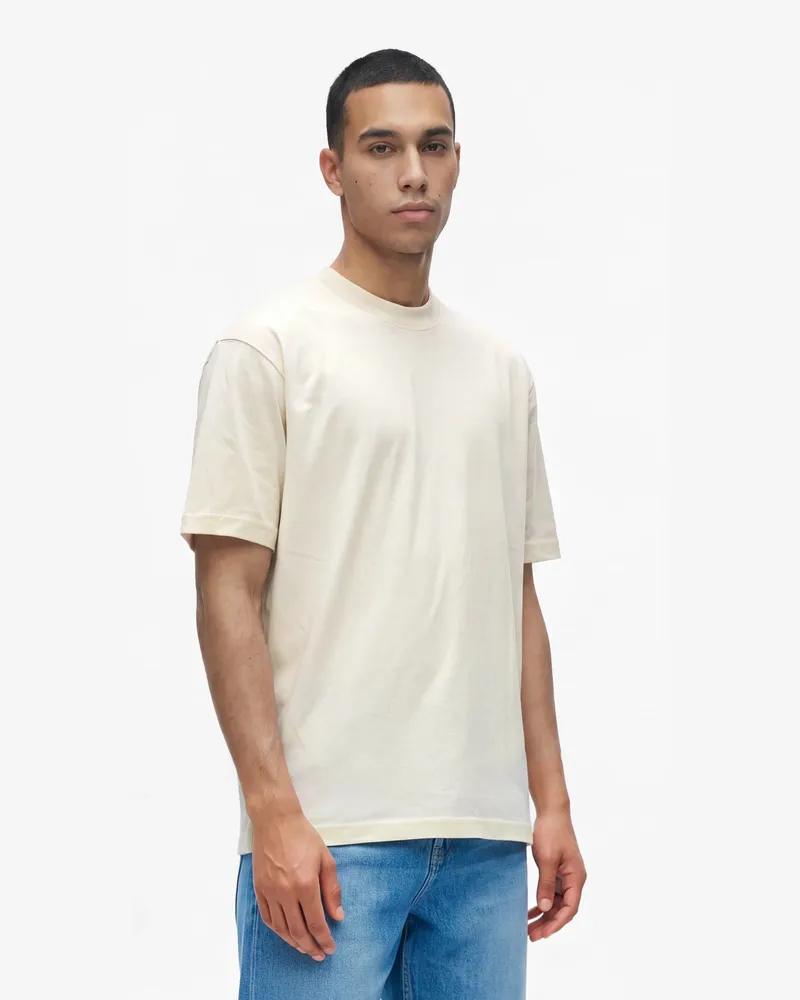 Karl Lagerfeld Legeres T-shirt Mit Karl-print, Male, Reiher, Size White