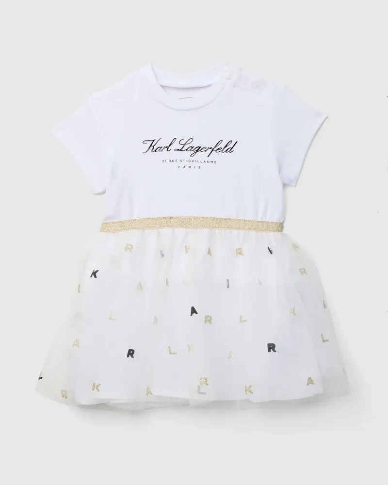 Karl Lagerfeld Partykleid Für Babys, Off White, Größe Off
