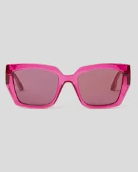 Karl Lagerfeld Sonnenbrille mit Karl-logo, Frau, Pink Pink