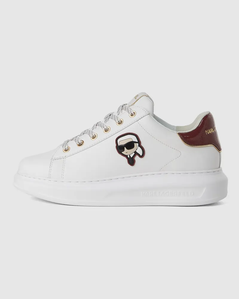 Karl Lagerfeld Ikon Nft Kapri Sneakers, Damen, Weiss, Größe Weiss