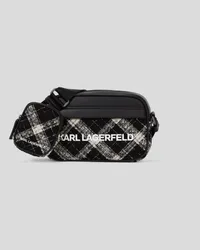 Karl Lagerfeld K/bouclé Umhängetasche, Mann, Boucle Check Boucle