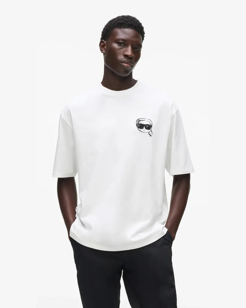 Karl Lagerfeld Male, Weiss, Size White