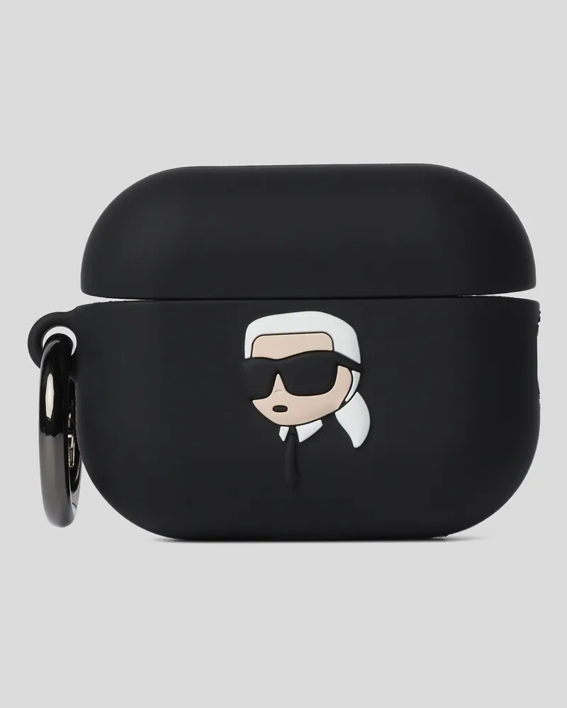 Karl Lagerfeld Karl ikon-nft-karl-schutzhülle Für Airpods pro 2, Frau, Schwarz, Größe Schwarz