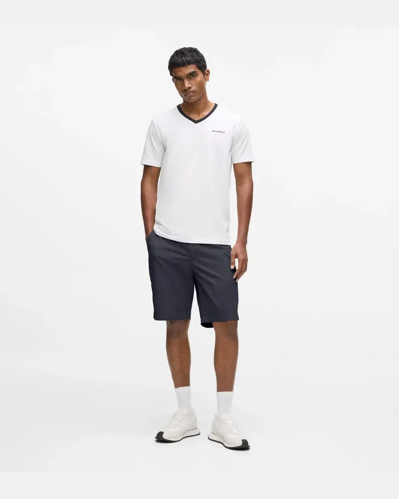 Karl Lagerfeld Bermuda-shorts, Herren, Marineblau, Größe Marineblau