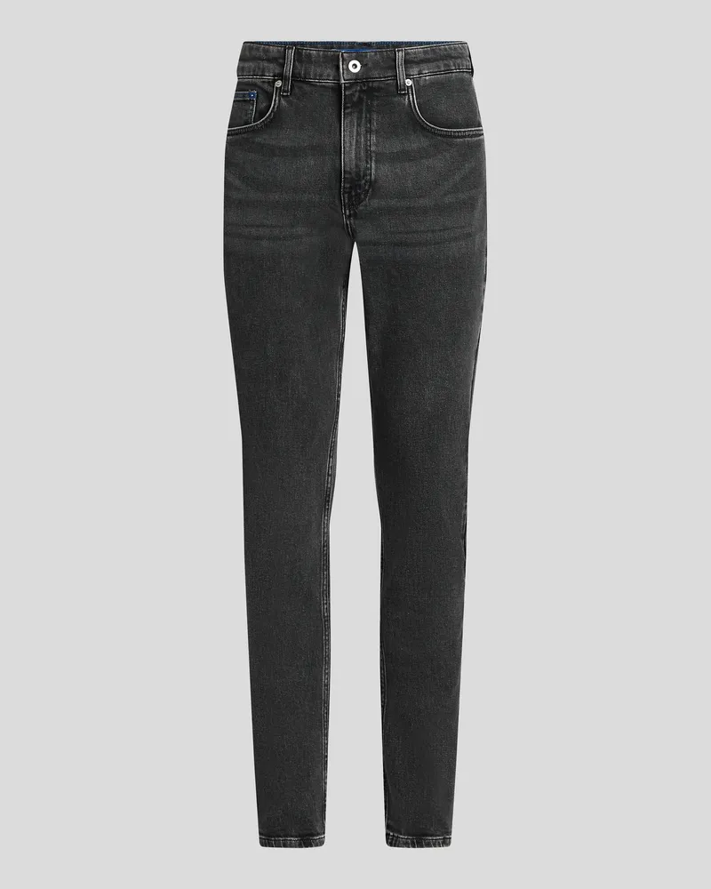 Karl Lagerfeld Schmal Geschnittene Jeans, Mann, Acid Dunkelgrau, Größe Acid