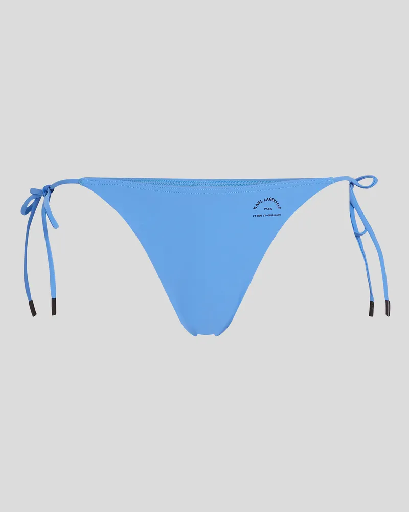 Karl Lagerfeld Rue st-guillaume Bikini-hose, Frau, Ultramarinblau, Größe Ultramarinblau