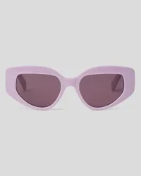 Karl Lagerfeld Kl monogramm-logo-sonnenbrille, Frau, Pink Pink