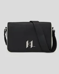 Karl Lagerfeld K/plak kuriertasche aus Canvas, Mann, Canvas/schwarz Canvas