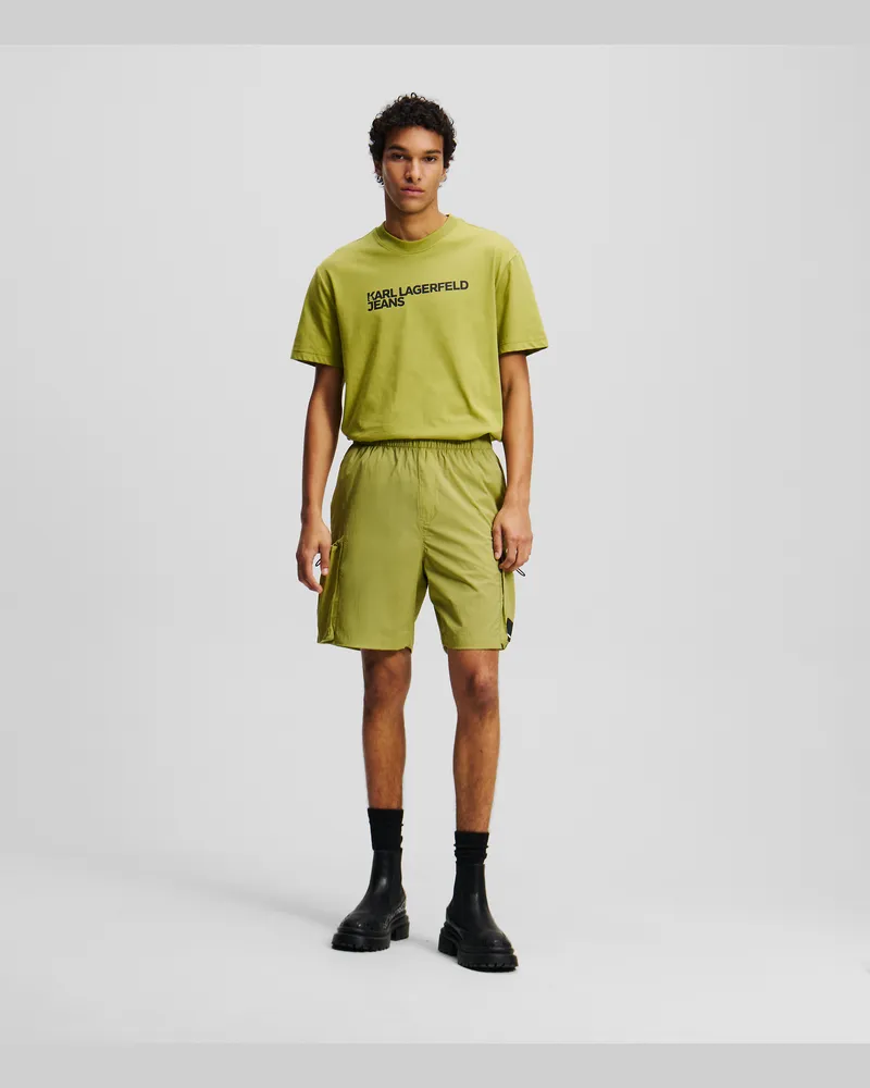 Karl Lagerfeld Cargo-shorts, Mann, Grün-Oliv, Größe Grün-oliv