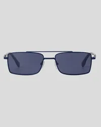 Karl Lagerfeld Klj Sonnenbrille, Mann, Mattblau Mattblau