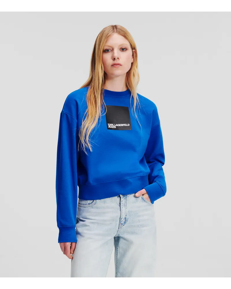 Karl Lagerfeld Klj sweatshirt, Frau, Klj Blue Klj