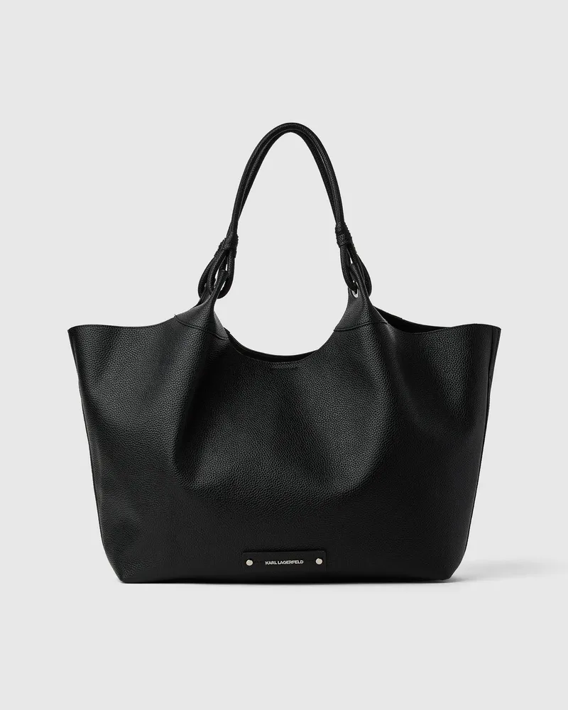 Karl Lagerfeld Exklusive K/premiere Große Tote Bag, Damen, Schwarz, Größe Schwarz