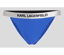 Bikinihöschen mit Karl-logo, Frau, Blendend Blau