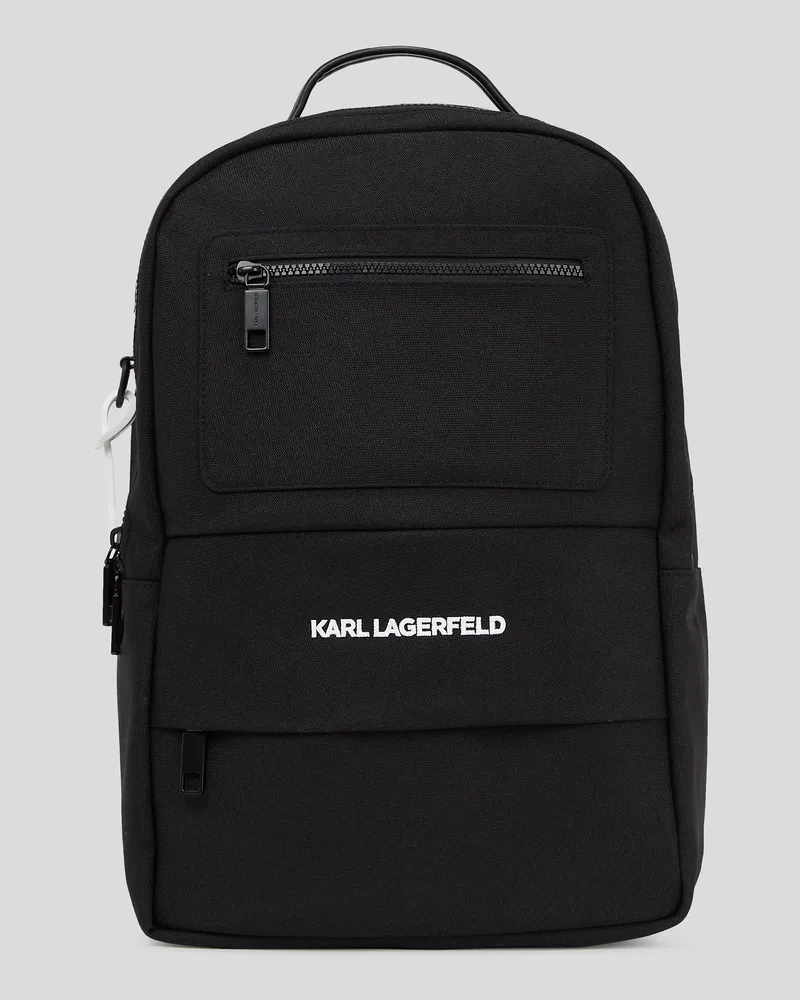 Karl Lagerfeld K/pass Rucksack, Mann, Schwarz, Größe Schwarz